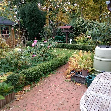 Ruhige, Gemuetliche 1-Zimmer Gartenwohnung Fuer 2 Erwachsene Lübeck Exterior foto