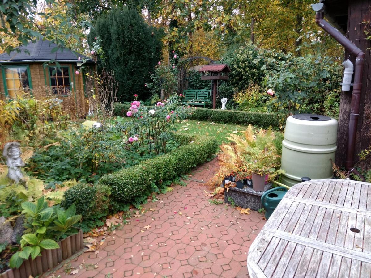 Ruhige, Gemuetliche 1-Zimmer Gartenwohnung Fuer 2 Erwachsene Lübeck Exterior foto